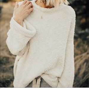 free people cuddle up pullover sweater